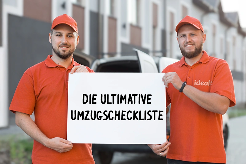 Checkliste für Umzug