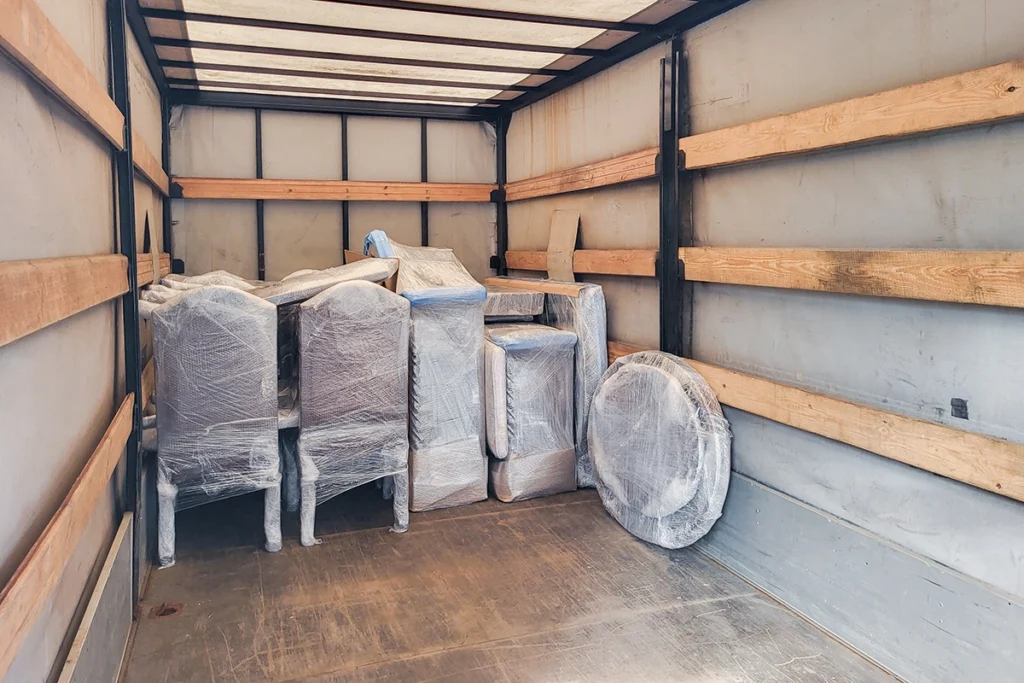 Umzugsunternehmen Berlin Ladung sicher gepackt