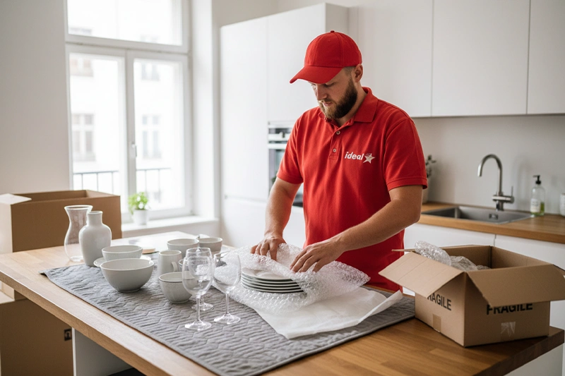 Einpackservice für den Umzug in Berlin