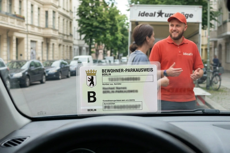 Anwohnerparkausweis in Berlin beantragen: Kosten, Zonen & Ablauf nach dem Umzug