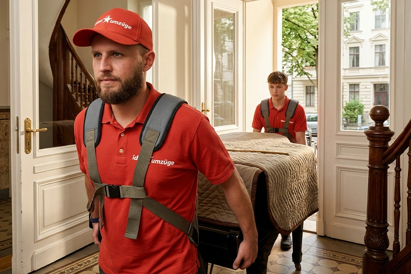 Umzug mit Klavier in Berlin