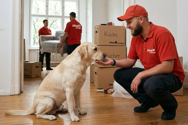 Umzug mit Hund in Berlin