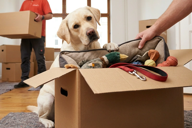 Umzug mit Hund in Berlin