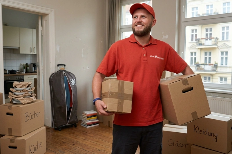 Umzugskartons für den Umzug in Berlin